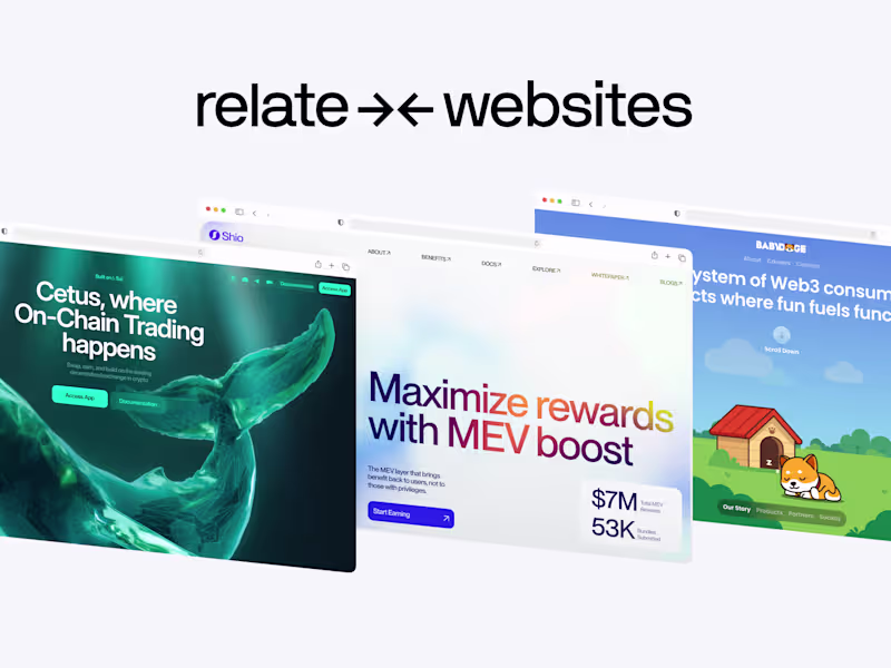 Cover image for Website Design