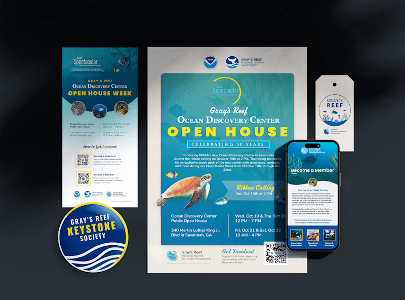 Cover image for Design Materials for Gray's Reef National Marine Sanctuary