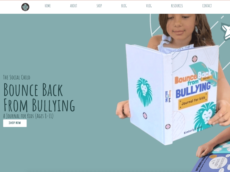 Cover image for The Social Child: Website Copy