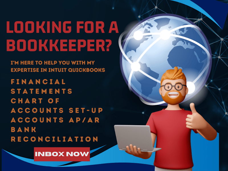 Cover image for QuickBooks Certified ProAdvisor | Expert Bookkeeper 