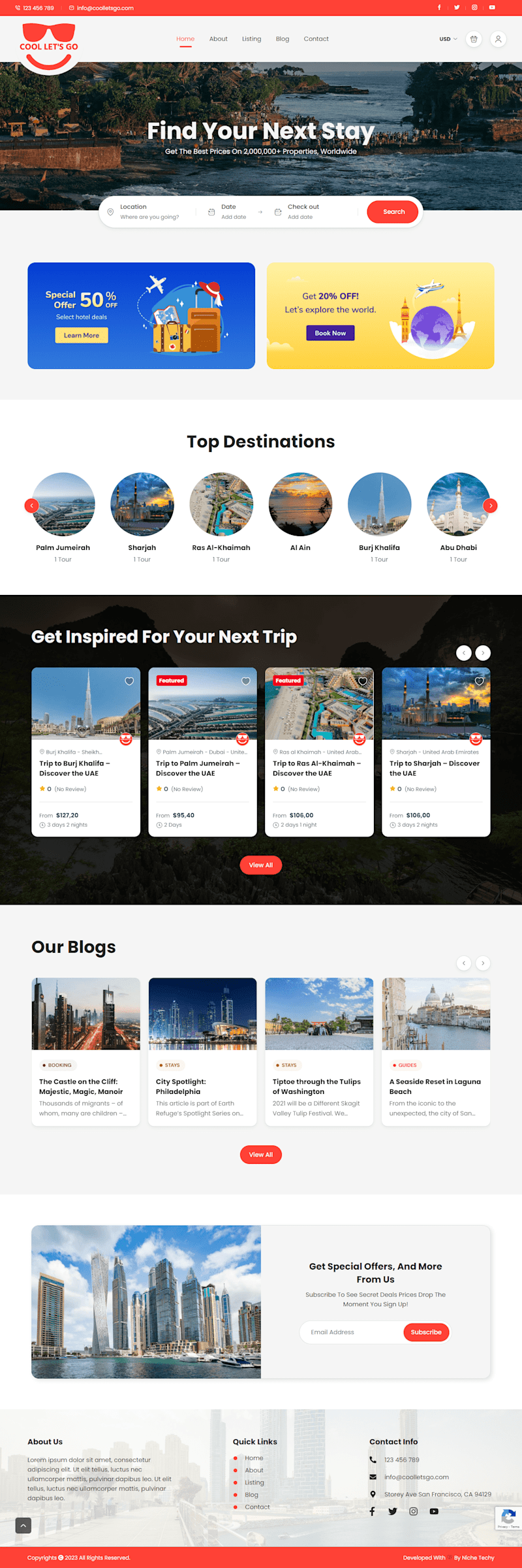 Cover image for CoolLetsGo - Find Perfect Activity Listing Website
