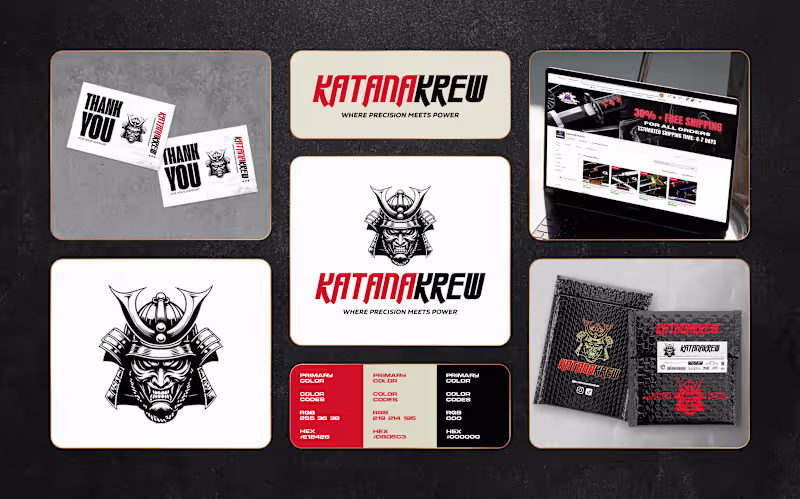 Cover image for KATANAKREW | BRAND AND VISUAL IDENTITY