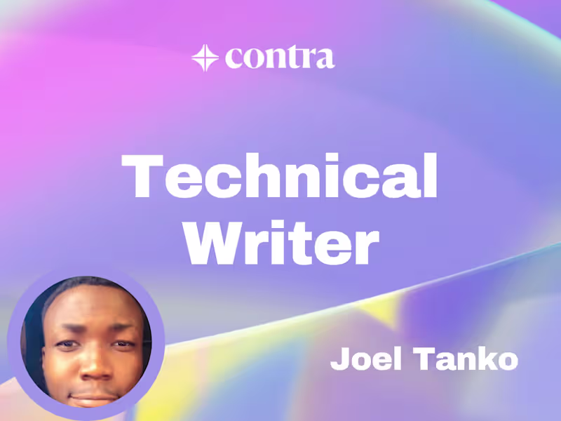 Cover image for Technical Writer