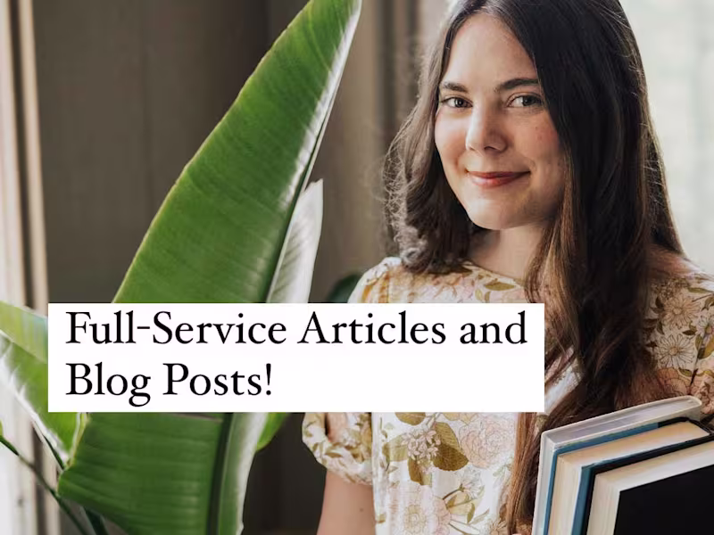 Cover image for Start-to-finish Blog Post for your Business!