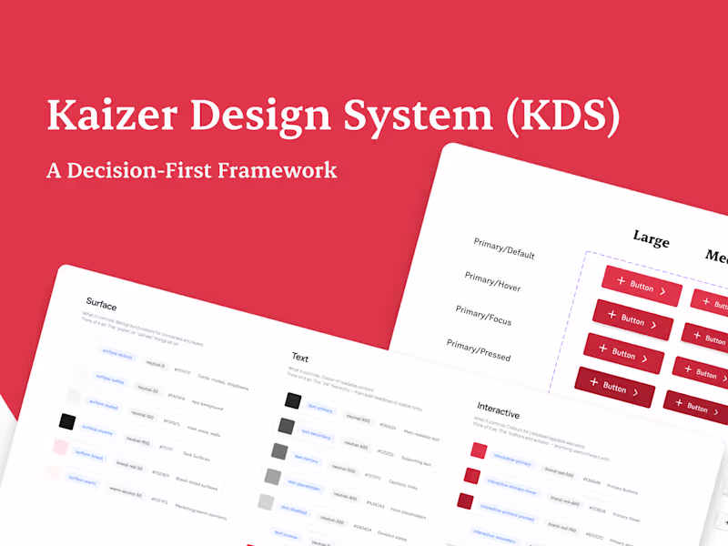Cover image for Kaizer Design System Development