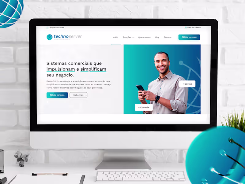 Cover image for Wordpress + Elementor Website - Technoserver