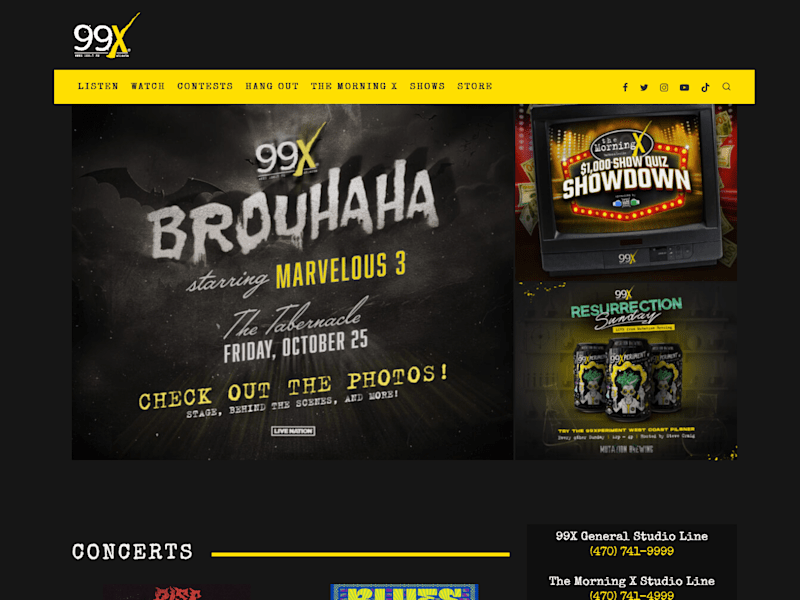 Cover image for 99X Atlanta - Website Design