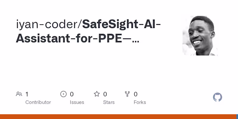 Cover image for AI-Powered PPE Compliance System for Construction