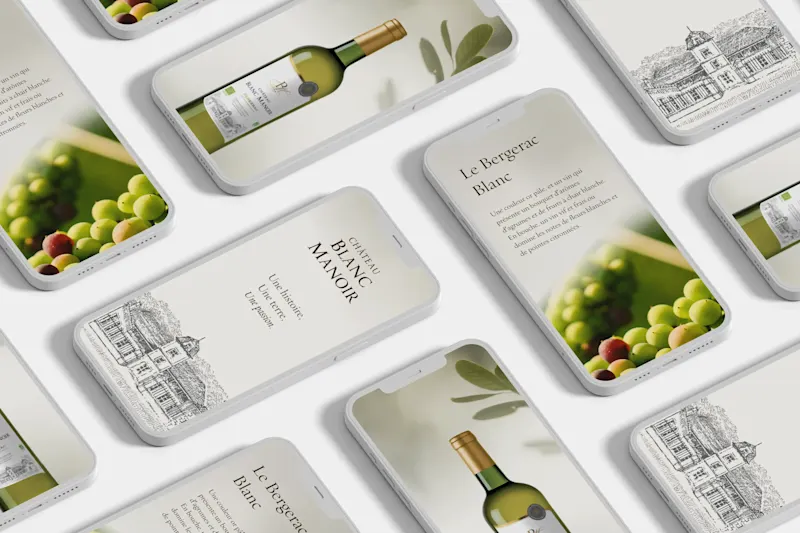 Cover image for Château Blanc Manoir - Wine House 