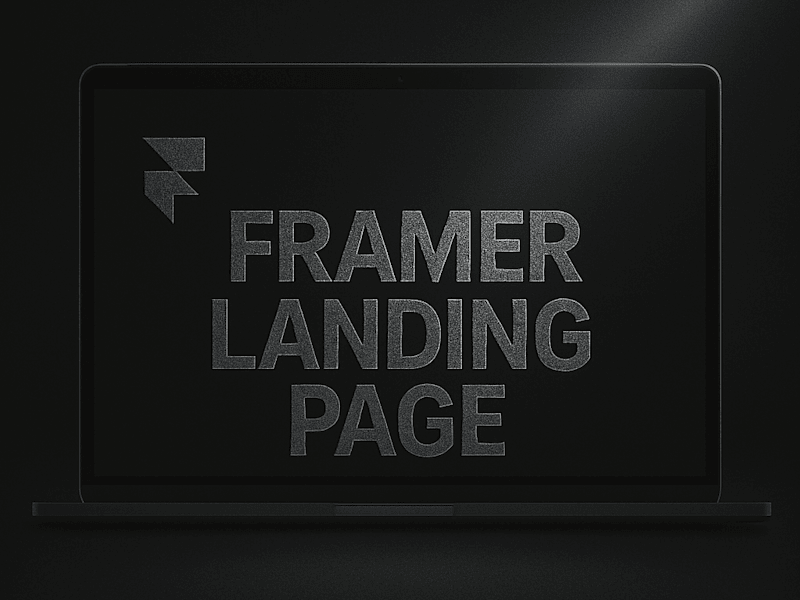 Cover image for Framer Landing Page
