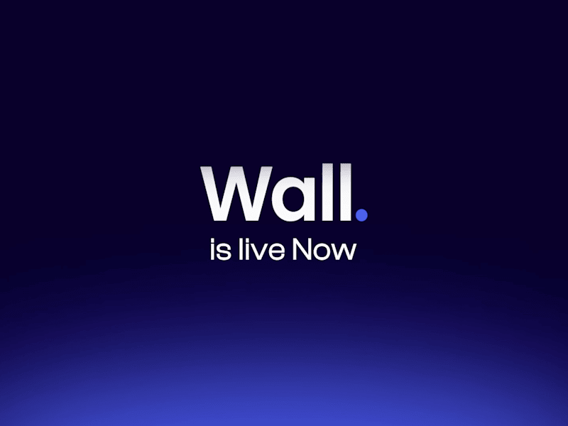 Cover image for Wall - Intro animation