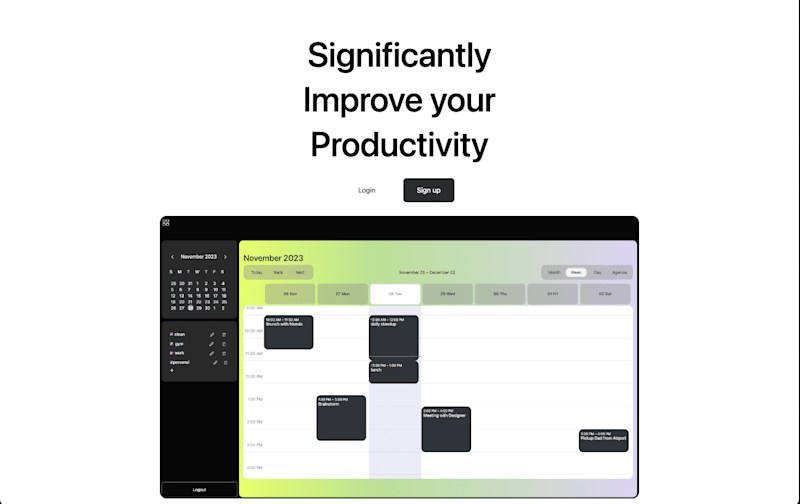 Cover image for Personal Calendar