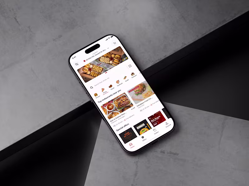 Cover image for Food Delivery App & Website