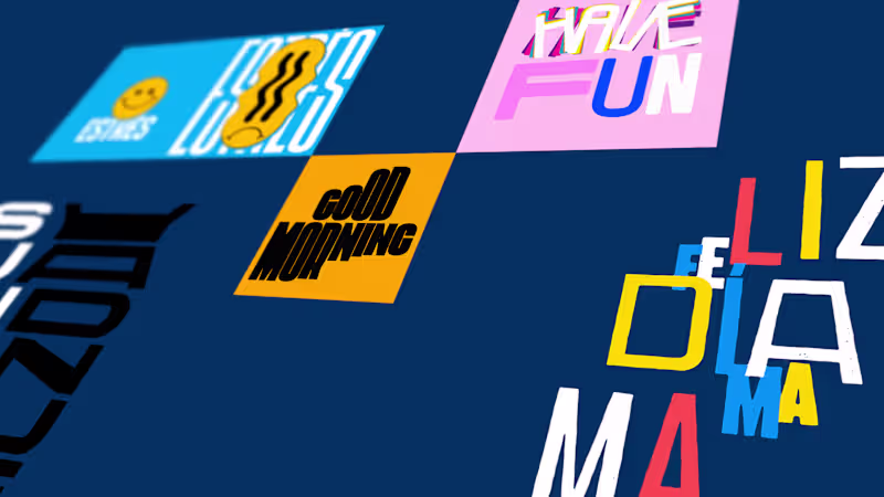 Cover image for kinetic typography