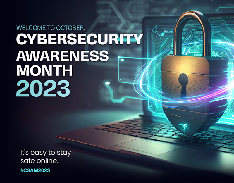 Cover image for Cyber Security Awareness Month 2023