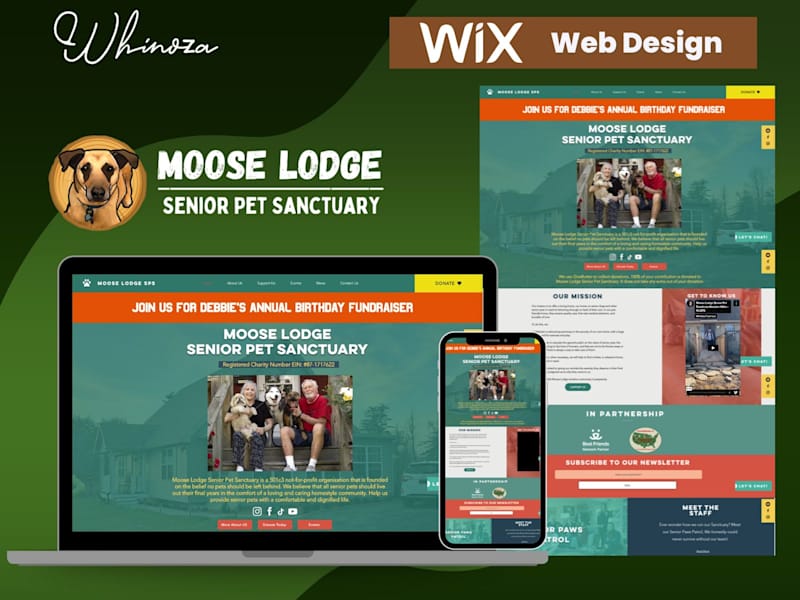 Cover image for Moose Lodge SPS Custom Website Design