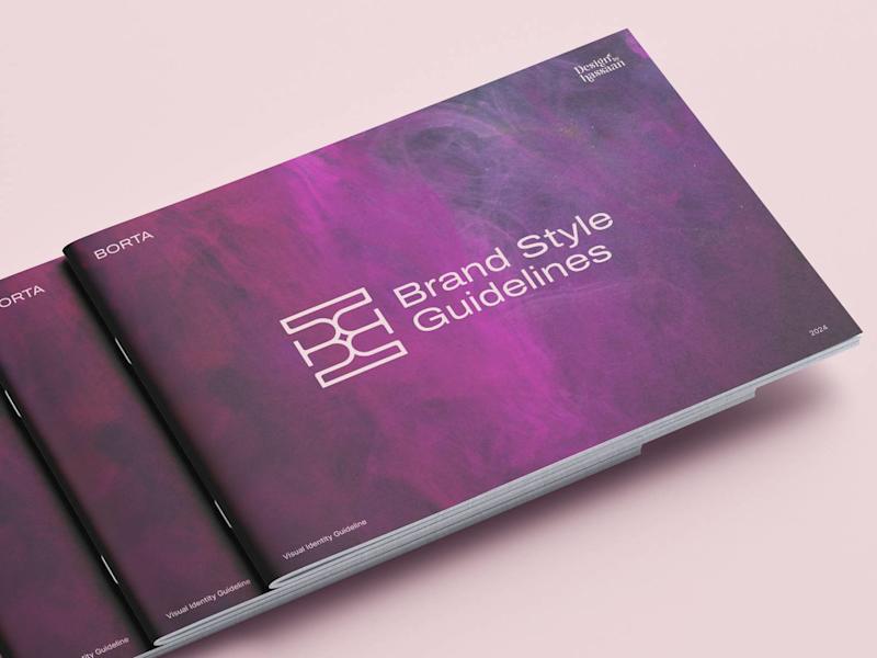 Cover image for Brand Style Guidelines for the fashion brand "BORTA" 🤍