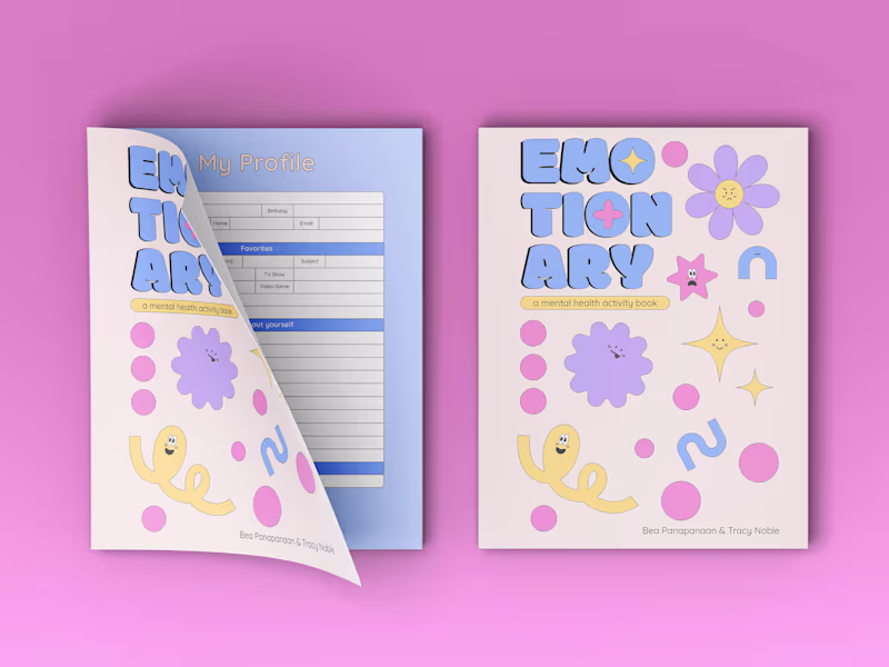 Cover image for Emotionary: A Mental Health Activity Book