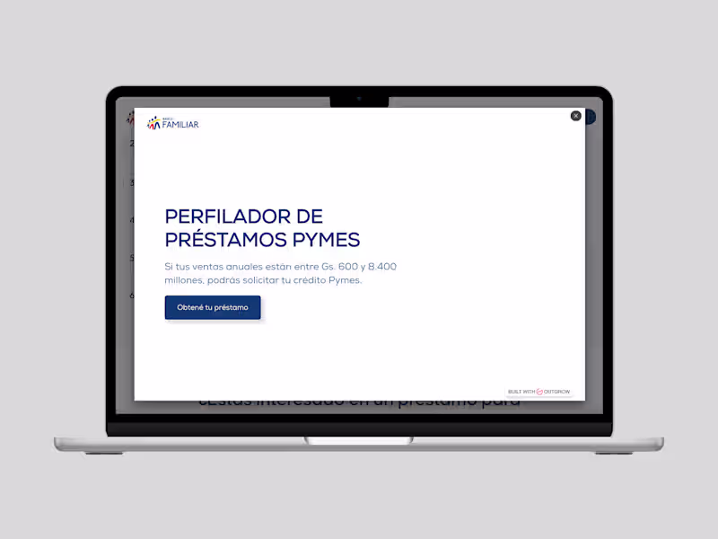 Cover image for Lead Qualification Solution for Banco Familiar