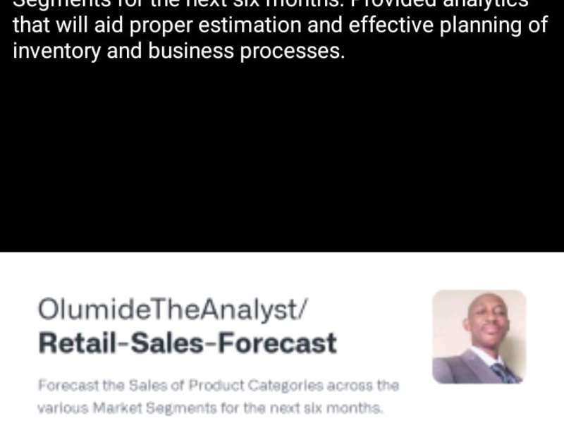 Cover image for Predictive Analytics for Sales Forecasting