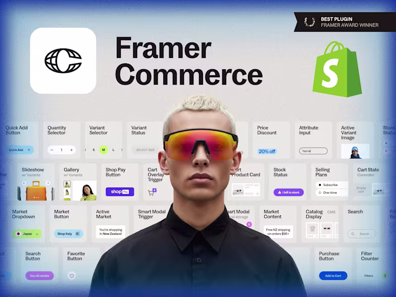 Cover image for FramerCommerce - Shopify Integration Development