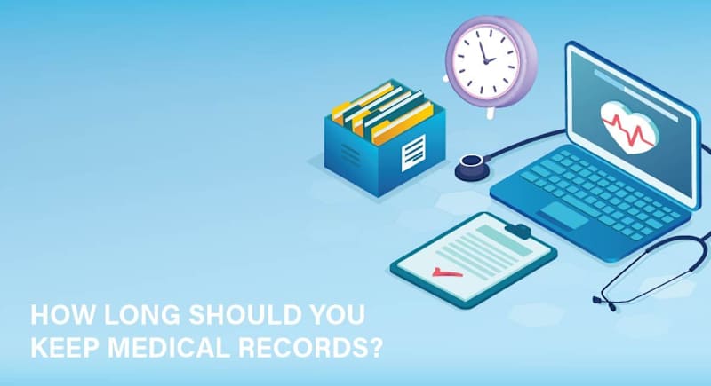Cover image for How Long Should You Keep Medical Records?