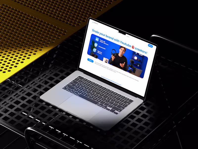 Cover image for Designed and developed a conversion-focused