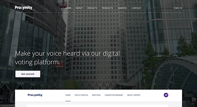 Cover image for BlackRock - Proximity: Landing page design