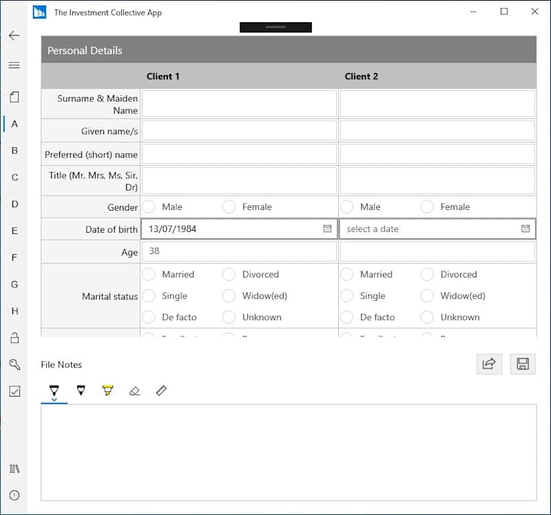 Cover image for Microsoft Surface Finacial Mobile Tablet App Development