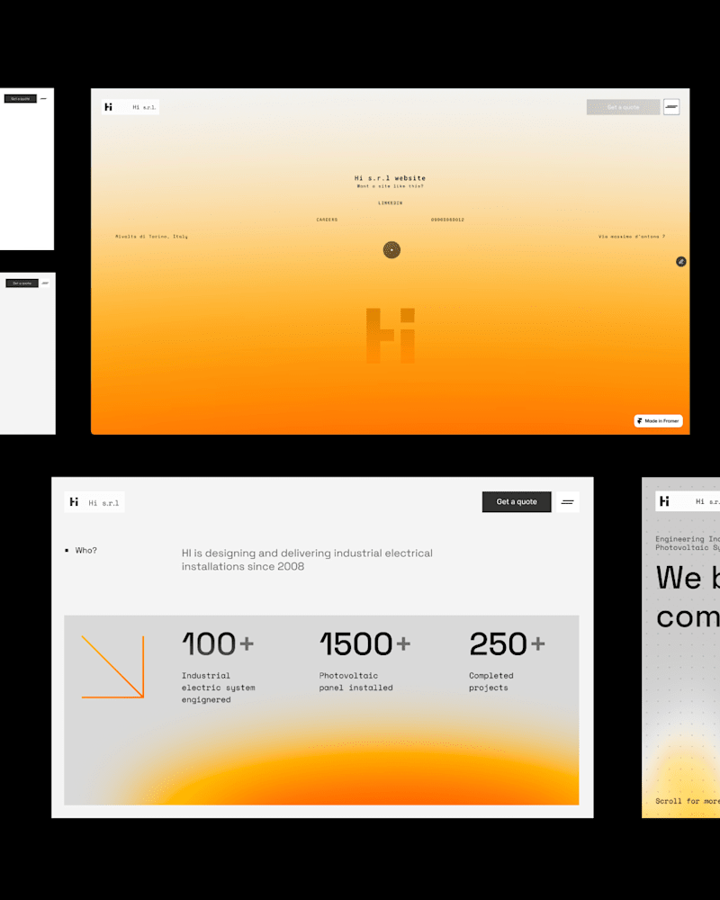 Cover image for Landing Page and Interactive Website Design