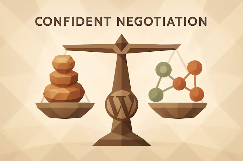 Cover image for Confident Negotiation: How WordPress Freelancers Can Secure Their Rates Without Losing Clients