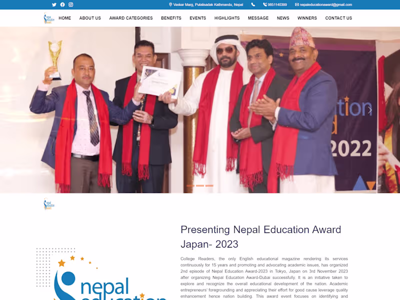 Cover image for Home Page