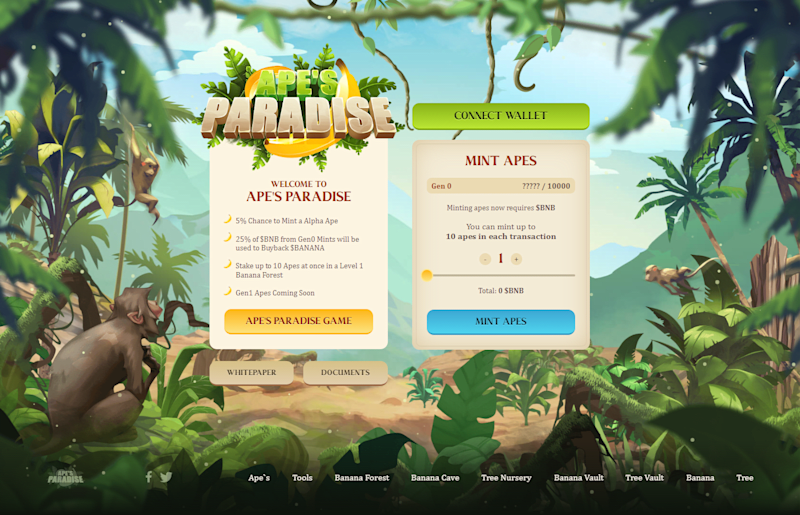 Cover image for Ape's Paradise