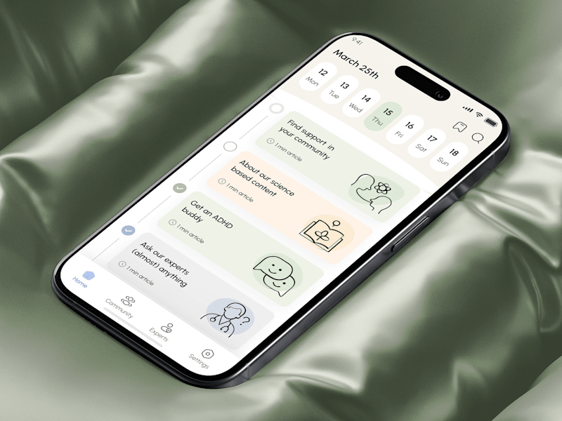 Cover image for UI/UX Design | Mobile Health App Design | Wellness App