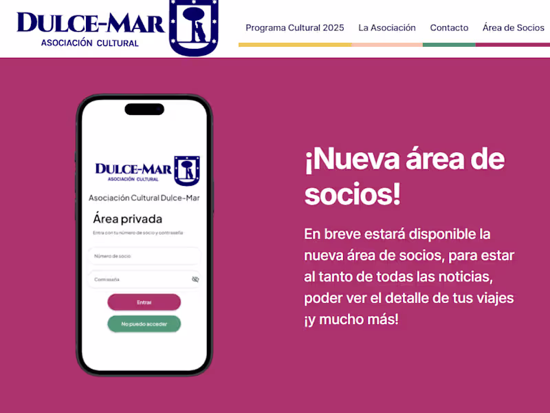 Cover image for Asociación Cultural Dulce-Mar