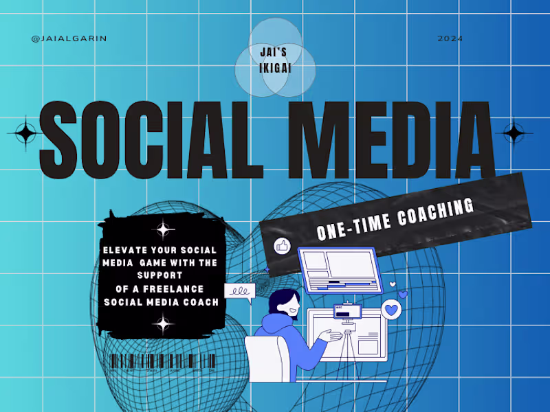 Cover image for One-time Content Creator coaching, Instagram Basics