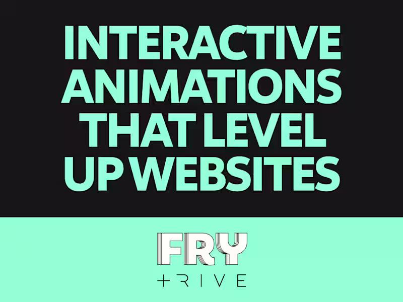 Cover image for UI Animation with Rive