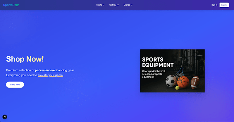 Cover image for SportsGear
