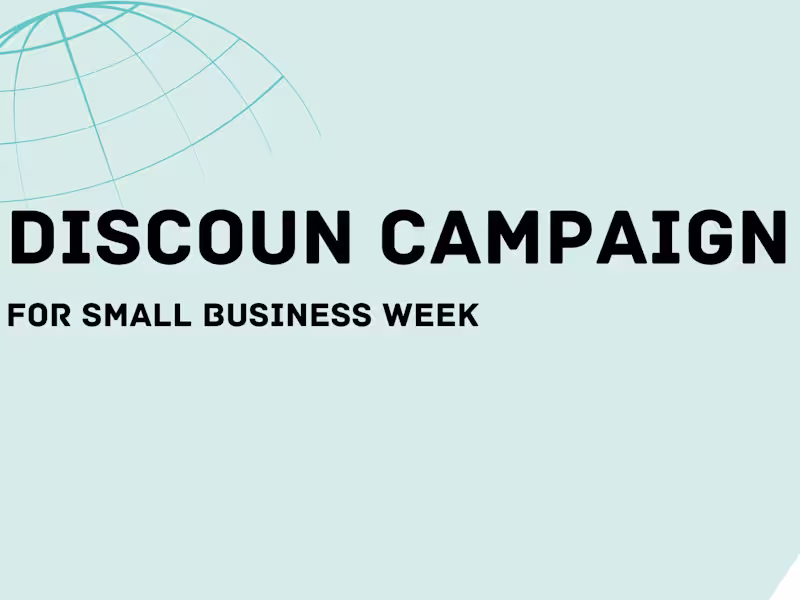 Cover image for Small Business Week Sale Campaign