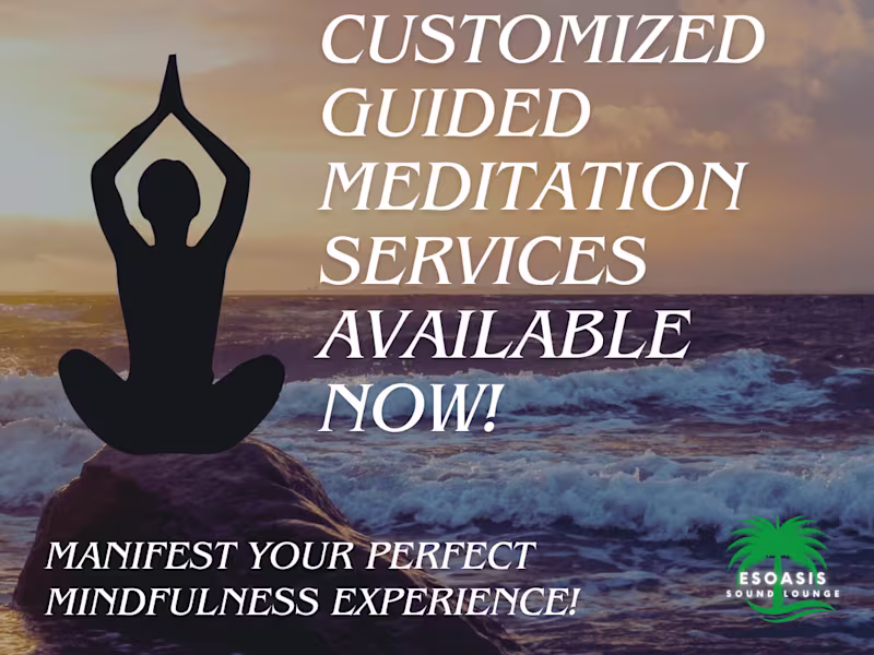 Cover image for Meditation & Soundscape video creation service. 