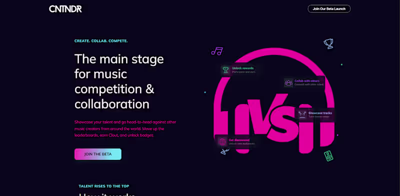 Cover image for Beat Battle Platform — CNTNDR