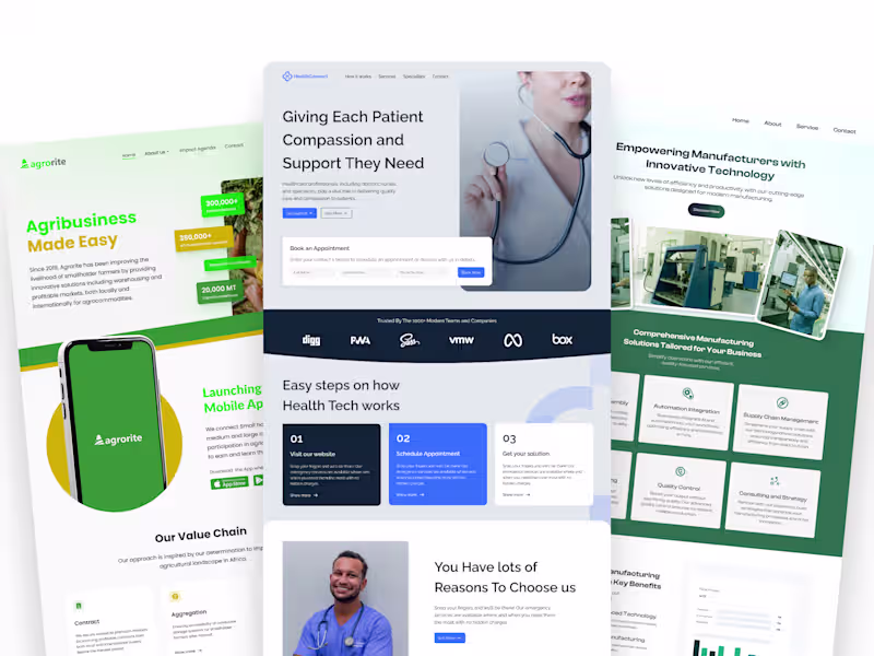 Cover image for High-converting website & landing page design