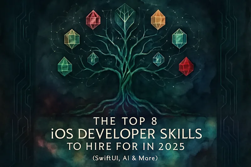 Cover image for The Top 8 iOS Developer Skills to Hire For in 2025 (SwiftUI, AI & More)