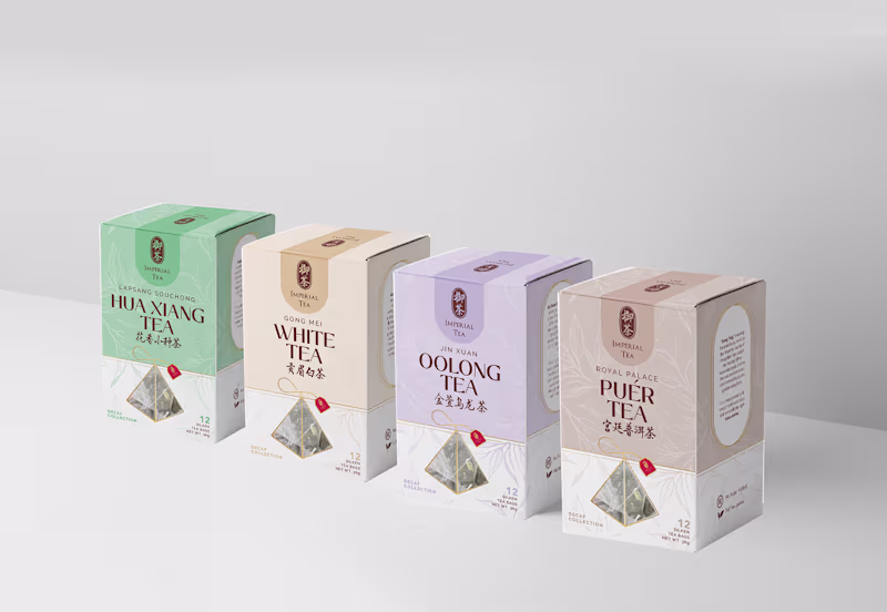 Cover image for Packaging Re-design - IMPERIAL TEA :: Behance