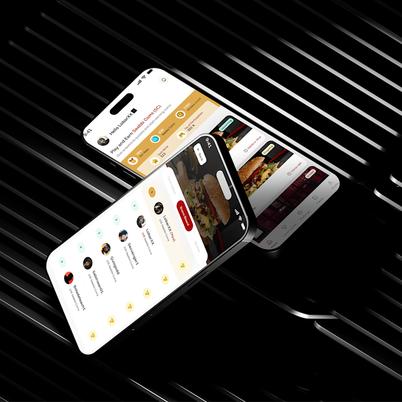 Cover image for Quiz & Challenge Mobile App Design for Saabbi
