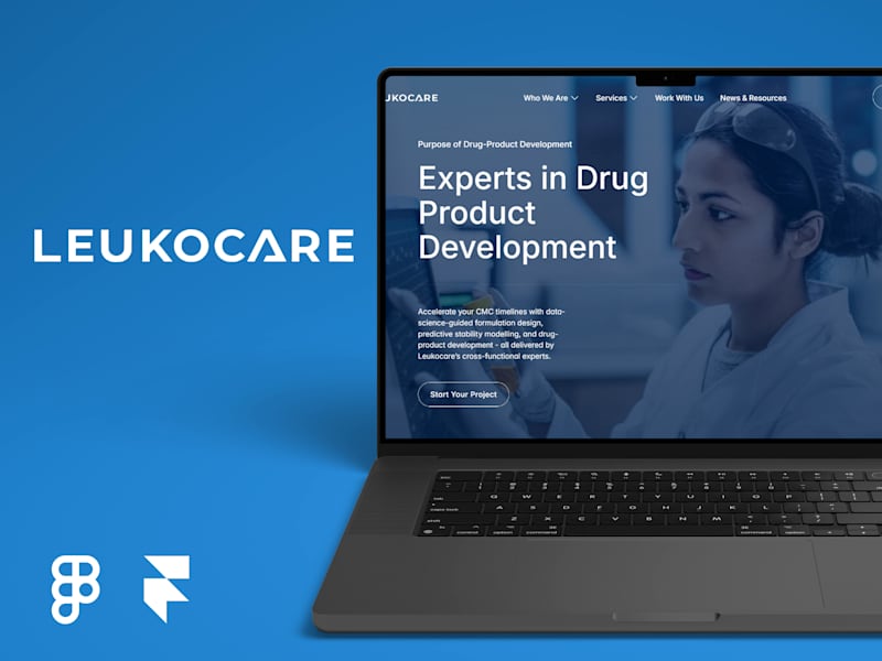Cover image for Leukocare Website Redesign and Development