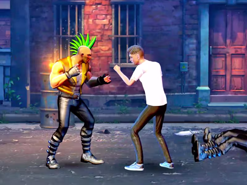 Cover image for Fighting game For PC and Mobile