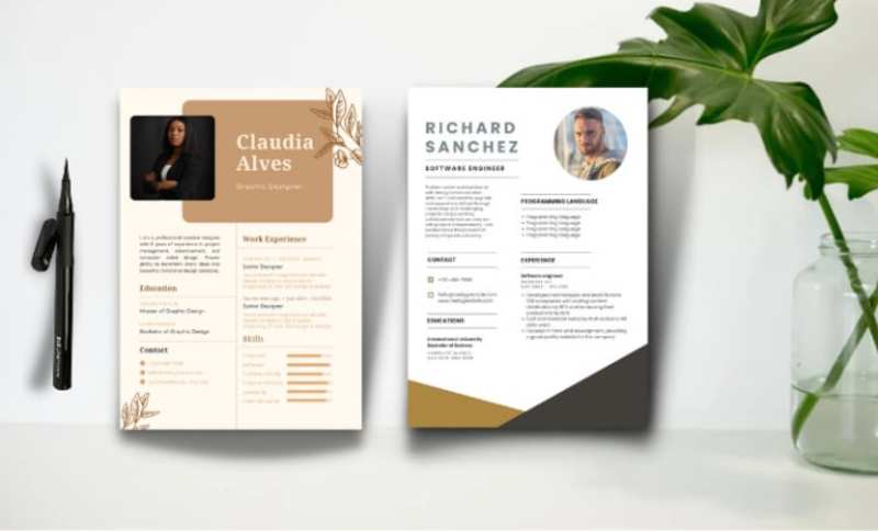 Cover image for I will make professional resume design or modern cv template