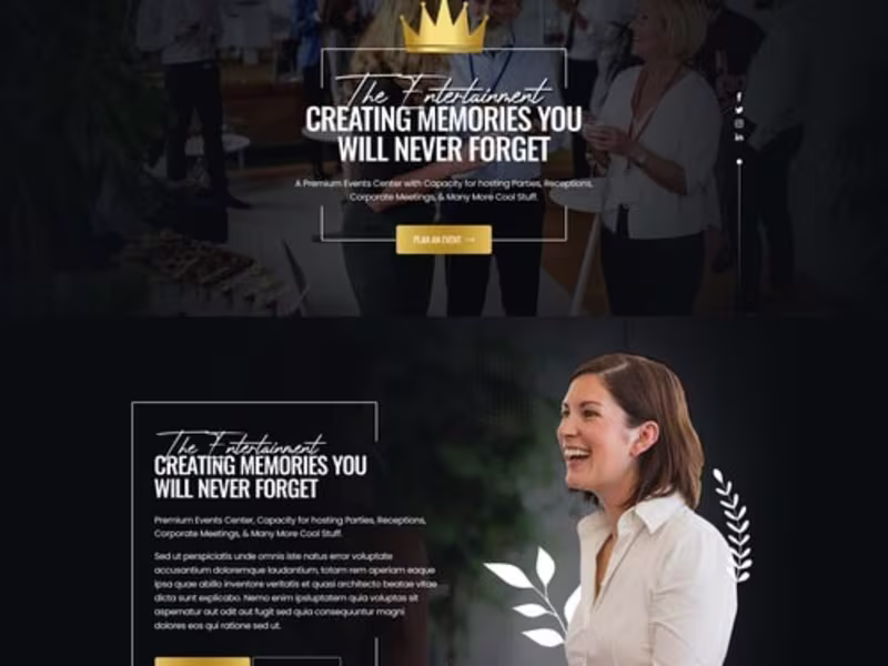 Cover image for Stunning desing & functionality website