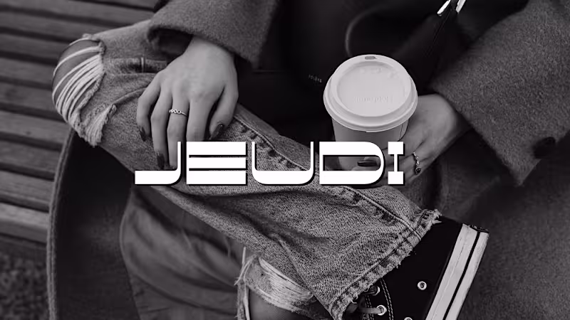 Cover image for Diseño Identidad Visual Jeudi